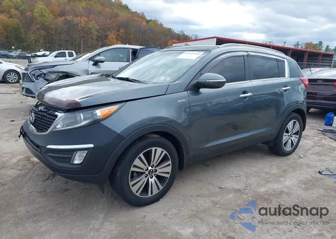 2015 Kia Sportage Ex from USA, damaged, VIN KNDPCCAC5F7722838